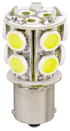 Led Bulb (Ba15d), 2,5w, H=43mm, &Oslash;19mm, Warm White - L4401162 72dpi - L4401162