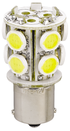 Led Bulb (Ba15d), 2,5w, H=43mm, &Oslash;19mm, Warm White - L4401162 72dpi - L4401162