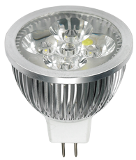 Mr16 Led Bulb, 4x1w, 12v (Similar To 10-15w Light Bulb), Warm White, Dimmable - L8000116 72dpi - L8000116