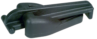 Plastic Foldable Mast Step, Max. 140kg, Black - M001 01 - M001