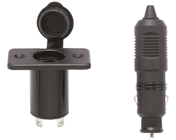 Socket With Plug, 12v/10a, With Cover - N0001338 72dpi - N0001338