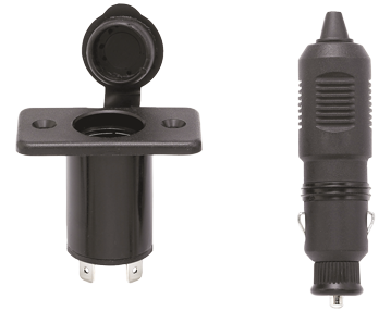Socket With Plug, 12v/10a, With Cover - N0001338 72dpi - N0001338