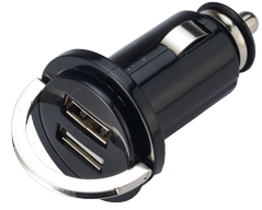 Usb Plug For 12v Socket, 12-24v/2,1a (2x Usb Port) - N0001343 72dpi - N0001343