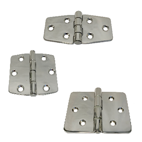 Stainless Steel Hinge, 75x37x37mm - N0052563totaal - N0052533