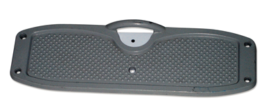 Transom protection pad aluminum