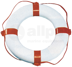 Allpa Annular Lifebuoy, 650x400mm, White With Red Bands - N1455030 0 72dpi 1 - N1465040