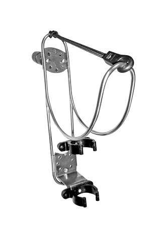 Stainless Steel Lifebuoy Holder With Bracket For Lifebuoy Light, Railing Mount (&Oslash;25mm) Or Bulkhead Mount - N1725520 72dpi - N1725520