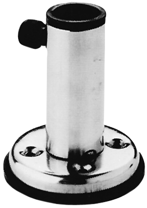 Stainless Steel Flag Pole Support with Deck Mount Support 90&deg;, Inner Size &Oslash;22mm - N2100140 72dpi - N2100140