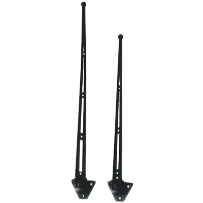 Nylon Flag Pole, L=350mm, Bow Mount For Inflatable Boats, set of 6 pieces - N2140031 72dpi - N2140031
