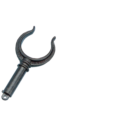 Nylon Rowlock, &Oslash;51mm, Black - N7678 72dpi - N7678