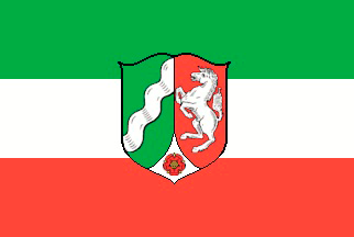 Nordrhein-Westfalen Flag 20x30cm - Nrw2030 72dpi - NRW2030