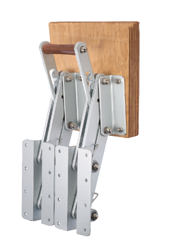 Aluminum Folding Outboard Motor Bracket (Max. 50kg) (With Double Folding Frame) - O0570480 - O0570480