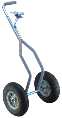 Stainless Steel Trolley For Transport Of Inflatable Boat (To Be Attached To The Bow Grip) - O0836110 72dpi - O0836110