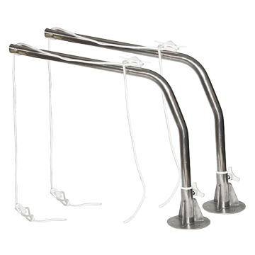Set Stainless steel Davits with Stainless steel base - O1740120 72dpi 1 - O1740120
