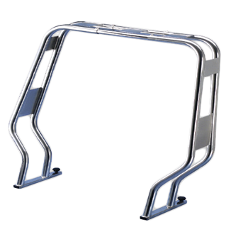 Folding Roll Bar Model 'Big Extra' 96-122cm; H=125cm - O2086 - O2086122