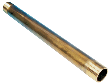 brass stern tube &Oslash;45x39mm, L=2000mm, for propeller shaft &Oslash;30mm, no thread - Ot6330 72dpi - OT6330
