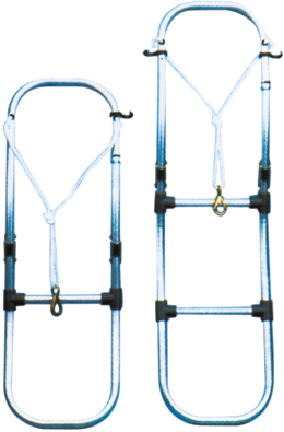 Aluminum bathing ladder for Inflatable Boats
