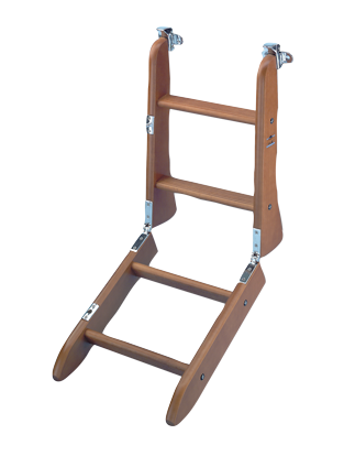 Wooden bathing ladders