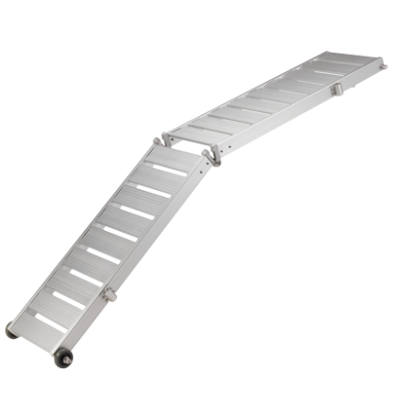 All aluminum folding gangway