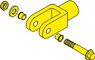 Seastar Connection Kit For Jet Steering Nozzle - Omc - Sa27590 72dpi - SA27590
