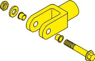 Seastar Connection Kit For Jet Steering Nozzle - Omc - Sa27590 72dpi - SA27590