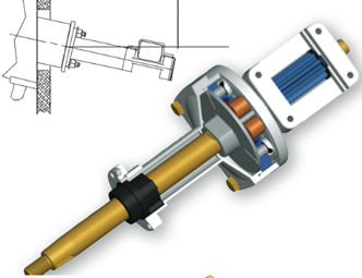 Seastar Tilt Steering Helm Rack 'Nfb' (No-Feedback) - Sh91630 72dpi - SH91630