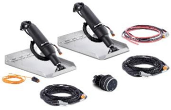 Seastar Trim Tab Set Stroke 5.7cm Actuator 29cm Edge Mount Tabs 12"X9" - Stt3207r 72dpi - STT3207R