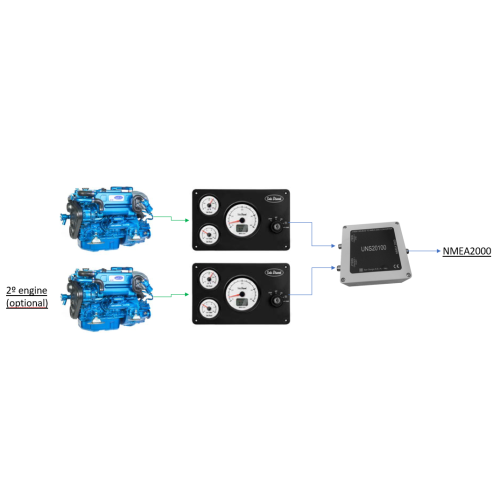 Sol&eacute; Marine Diesel Engine Mini 29 With Technodrive Gear Box Tmc40l, R=2.60:1 - Tek3 8 - 9022026