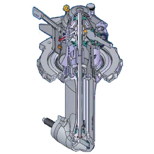 Technodrive Sea Prop 60 Saidrive, Tmc, R=2,38:1 - Tmsdtmc215 01 72dpi - TMSDTMC238/1