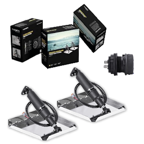 Seastar Kit, 2.25" Stroke 11.5" Optimus Adaptive Actuator And Controller, 12"X12" Standard Tabs - Tt5105 - TT5105