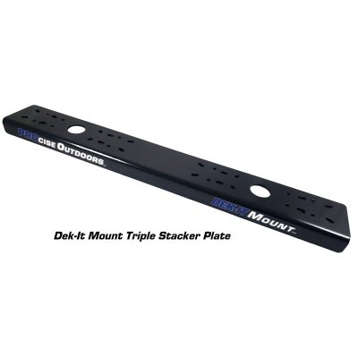 Dek-It Mount Triple Stacker Plate for Stacker Black - V843e1z9 1 - 900491127