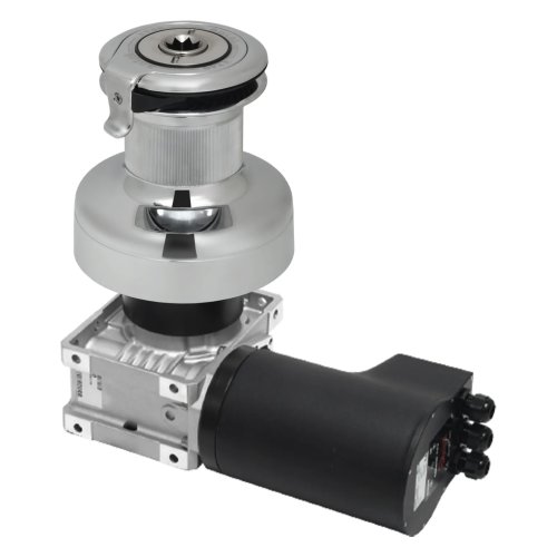 Antal Self-Tailing Bronze Chromed Electric Winch Xt40eh (2-Speed) 12v - Xt40eh12 ch - XT40EH12/CH