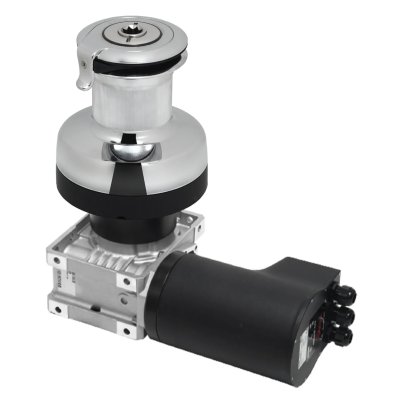 Antal Self-Tailing Bronze Chromed Electric Winch Xt44eh (2-Speed) 12v - Xt44eh12 ch - XT44EH12/CH
