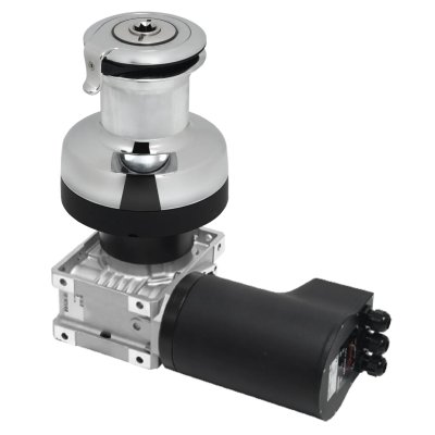 Antal Self-Tailing Bronze Chromed Electric Winch Xt48 (2-Speed) 12v/700w - Xt48eh12 ch - XT48EH12/CH