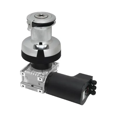 Antal Self-Tailing Bronze Chromed Electric Winch Xt52eh (2-Speed) 12v - Xt52eh12 ch - XT52EH12/CH